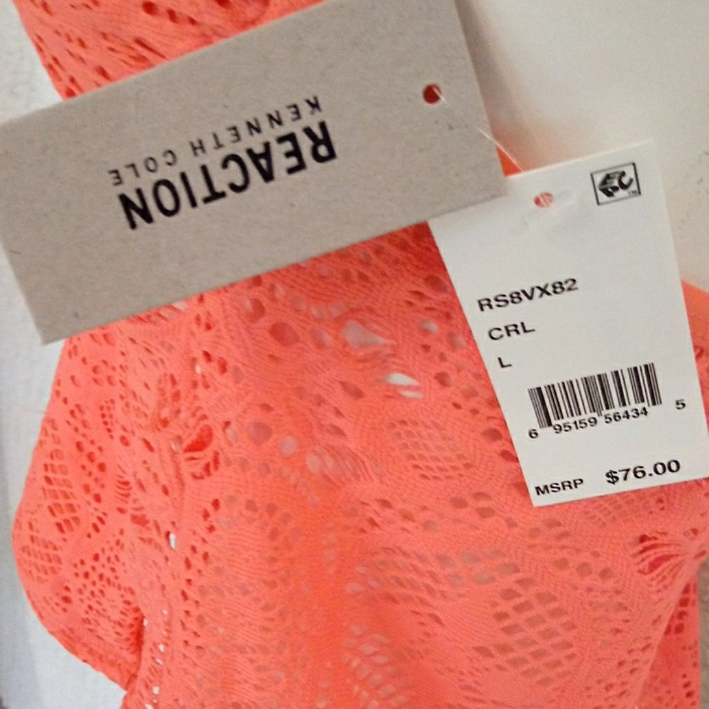 Kenneth Cole Reation halter push up swim tank - Picture 3 of 5